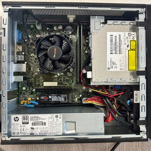 hp i7-7700, 500gb hdd 데스크탑