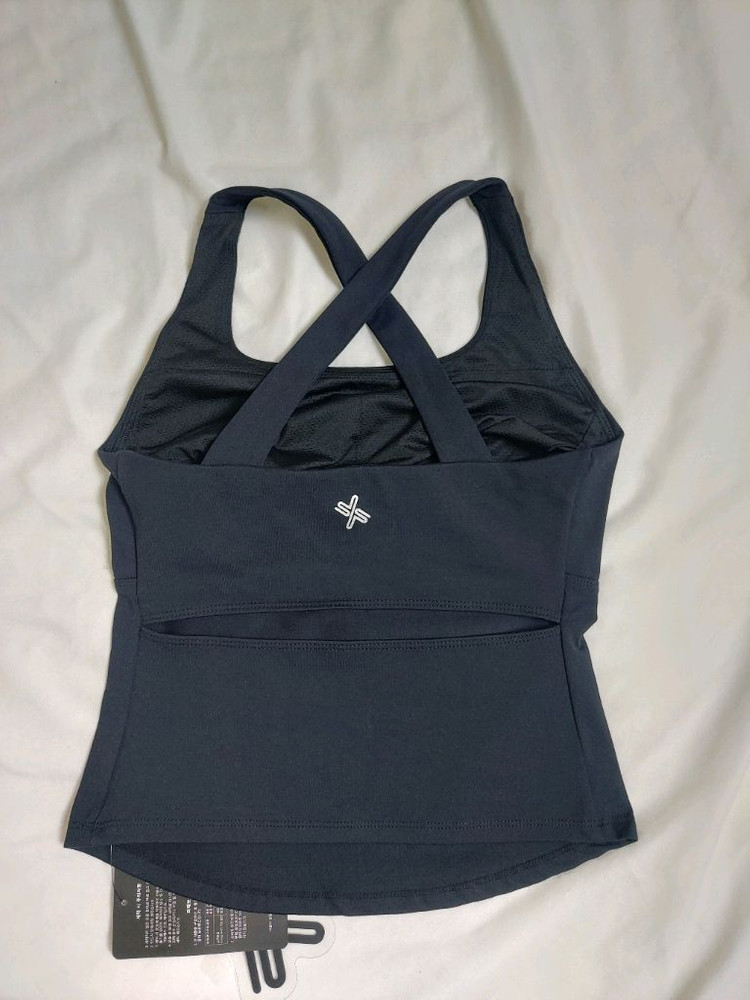 젝시믹스 백슬릿라운드탑 필라테스요가복상의S 새상품--3