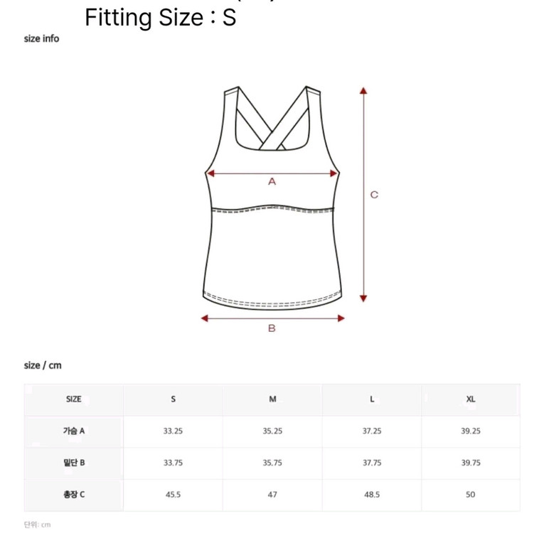 젝시믹스 백슬릿라운드탑 필라테스요가복상의S 새상품--8