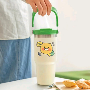 카카오프렌즈춘식이스윔핸들텀블러