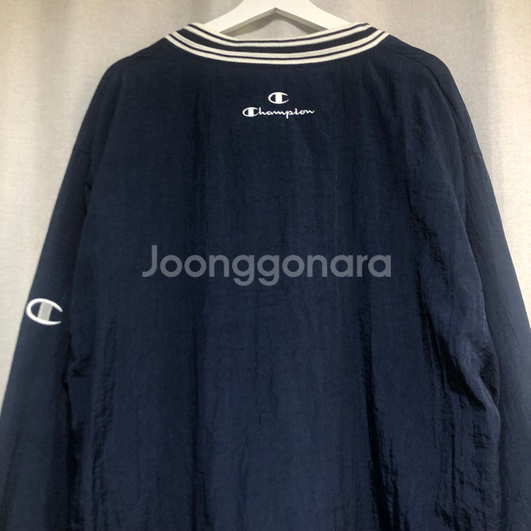 챔피온 네이비 풀오버 웜업 L--6