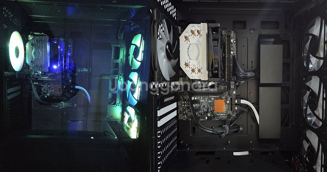 데스트탑(i5-6500, Asrock H110M-HDV--2
