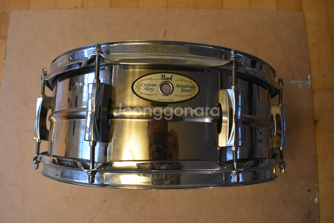 PEARL 커스텀 알로이 스네어 STEEL 14"--0