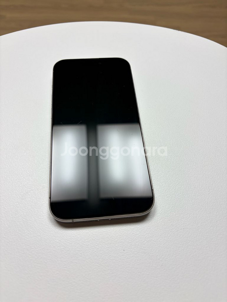 아이폰 15pro 내츄럴티타늄 128gb--1