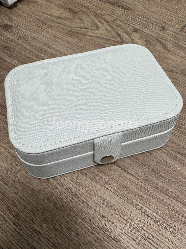 보석함, 악세사리 보관함 골드펄화이트 색상--4