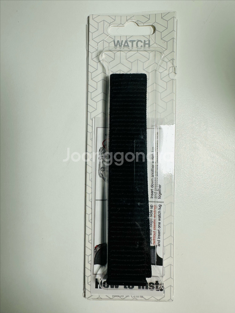 가민 22mm 나일론 밴드 스트랩 미사용 새제품--0