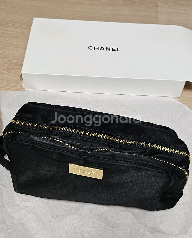 샤넬블랙등급 파우치--0