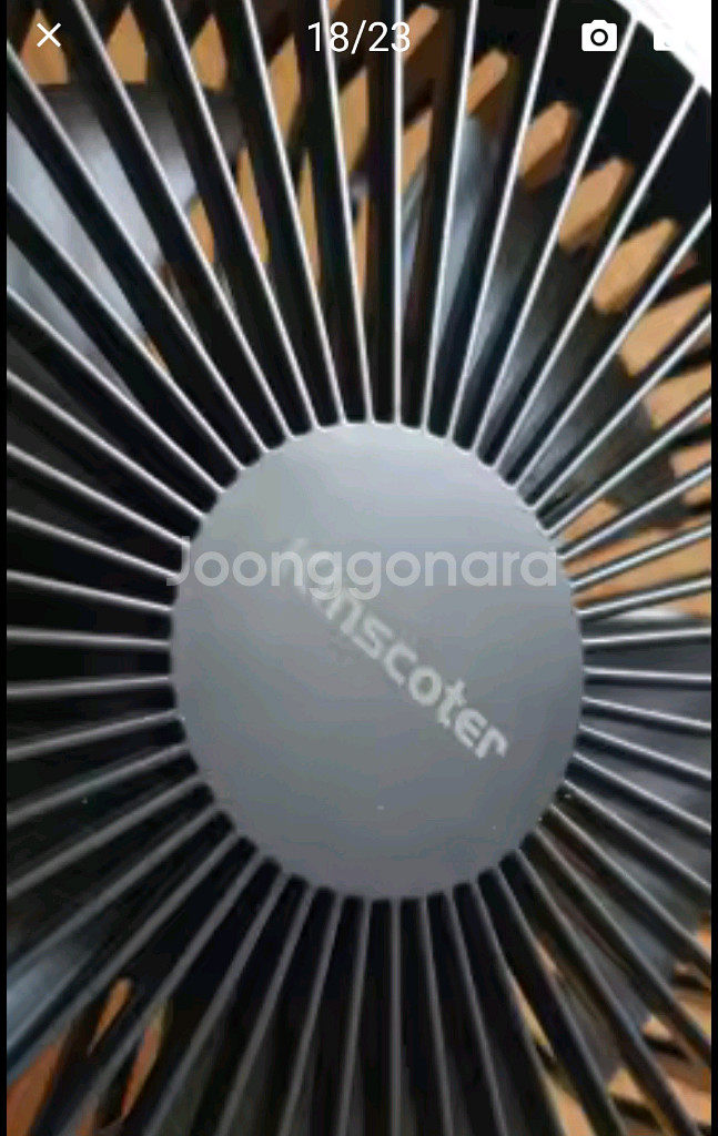 캠핑 팬, 선풍기 충전식 10000mAh- 새상품--6