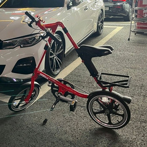 스트라이다 LT QR+ 16인치 레드 자전거 미니벨로