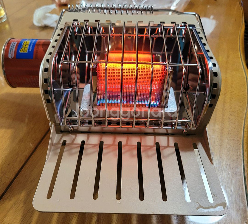 캠핑, 낚시용 부탄가스 난로(새상품)--6