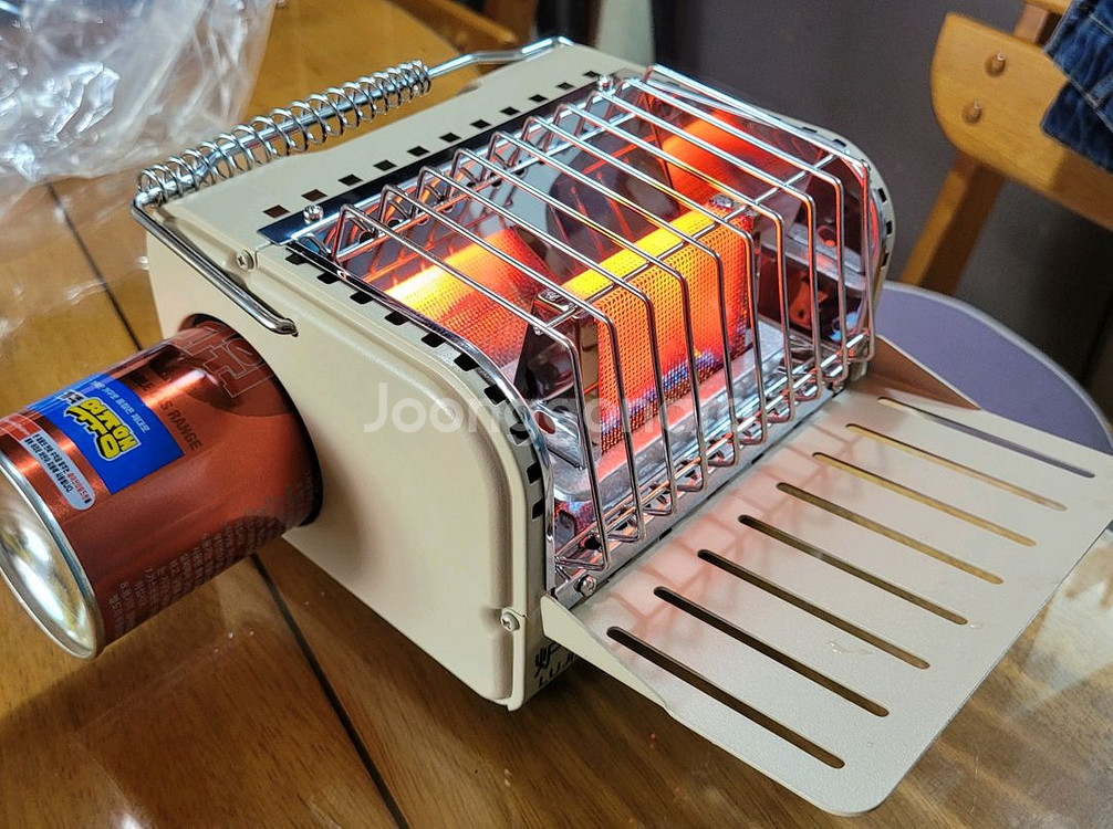 캠핑, 낚시용 부탄가스 난로(새상품)--5