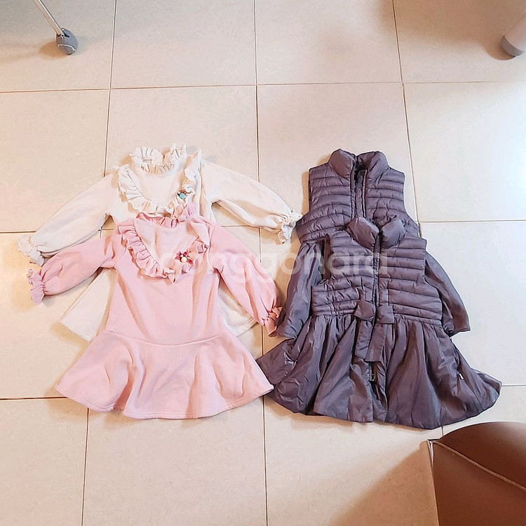 여아 쌍둥이 딸 쌍둥이 5~6세 셋업외 일괄--3