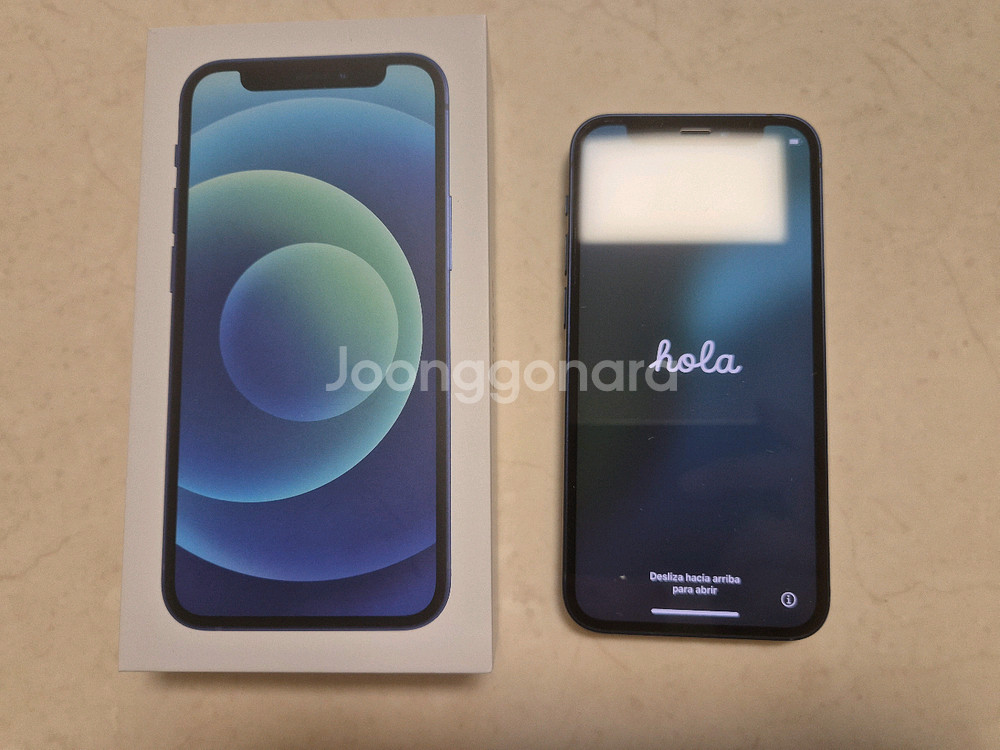 풀박스 아이폰 12 mini 256GB 블루--0