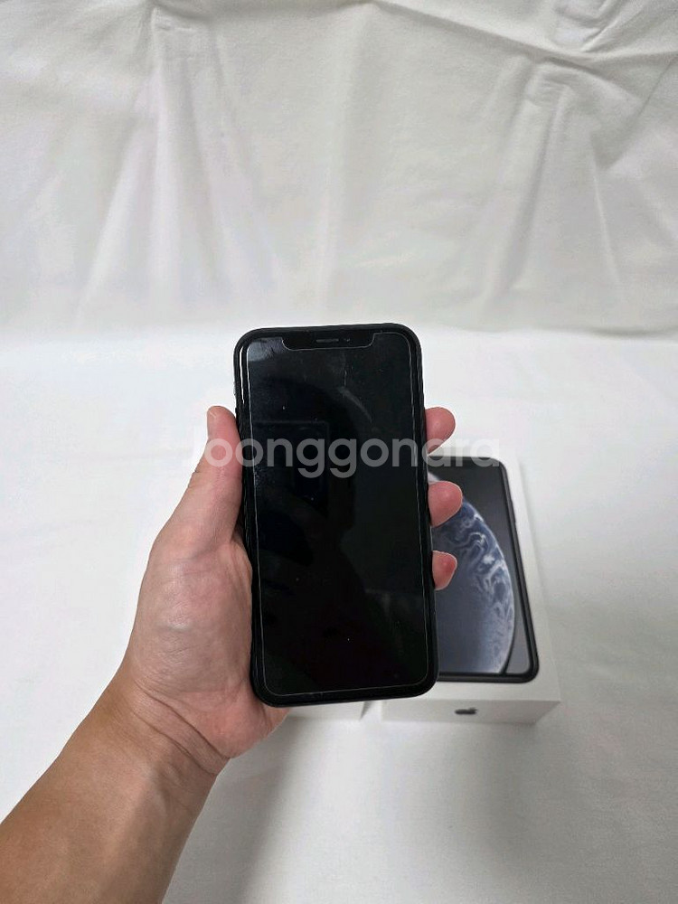 아이폰 XR 128기가 블랙 풀박스 / 생활기스 외 상--4