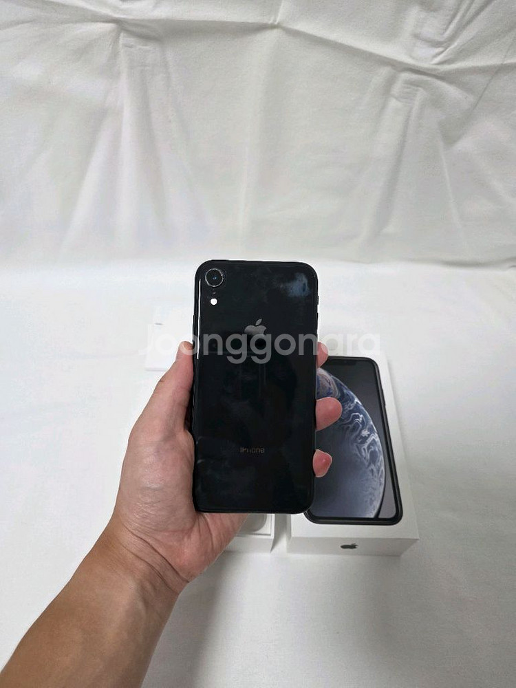 아이폰 XR 128기가 블랙 풀박스 / 생활기스 외 상--3
