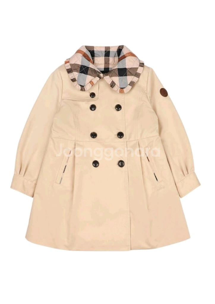 닥스키즈 여아 트렌치코트 130 새상품--1