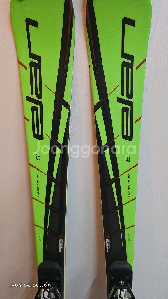 엘란 Elan RACE SIX 스키 151센티 중상급--2