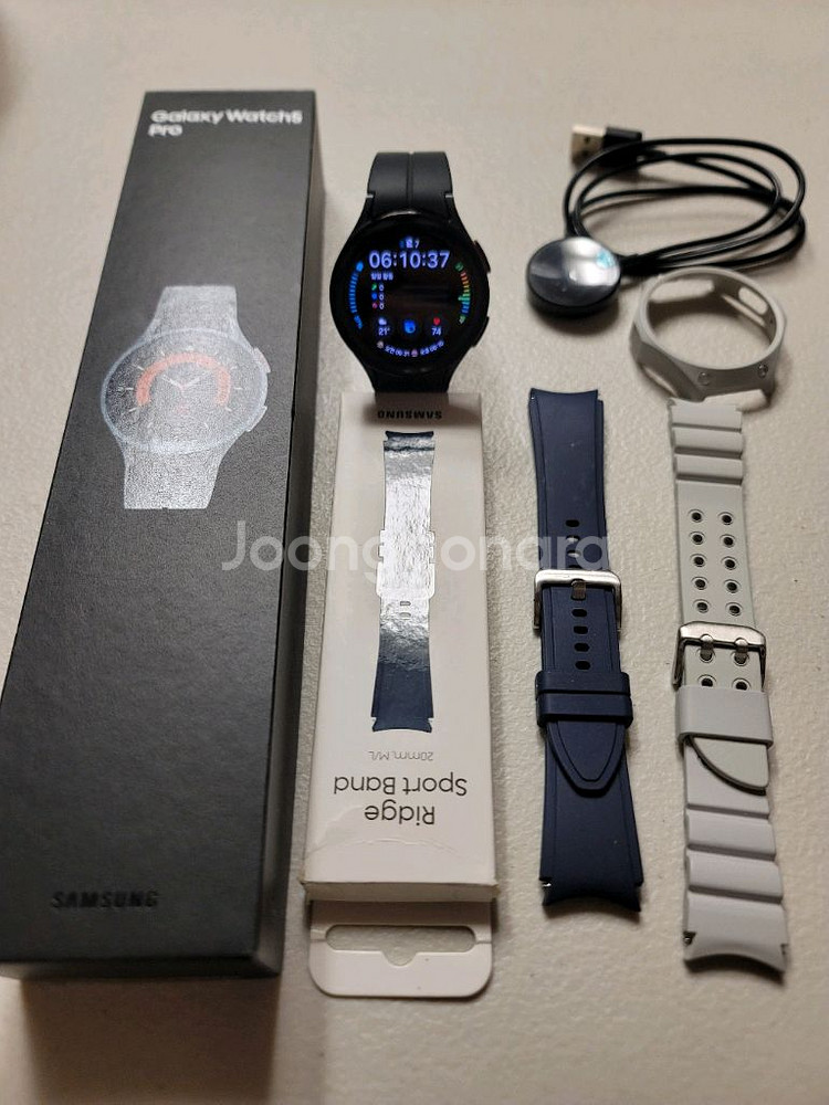 갤럭시워치5 Pro 45mm 티타늄 색상--4