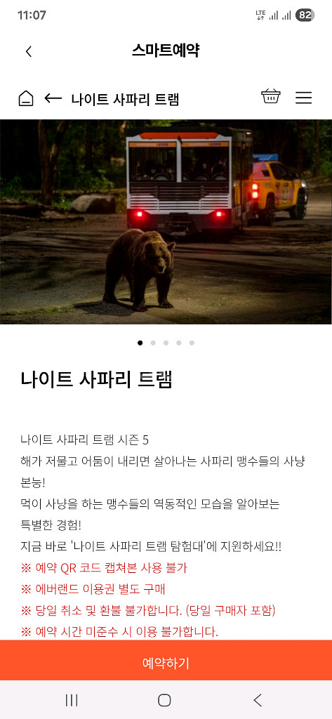에버랜드 나이트사파리 , 발레파킹 팝니다--0