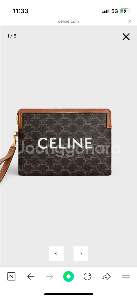 셀린느클러치백--0