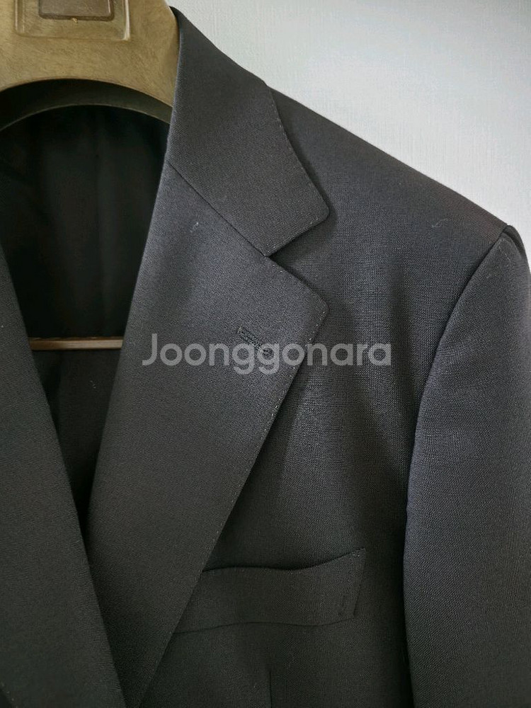 소버린 다크브라운 모헤어 수트--1