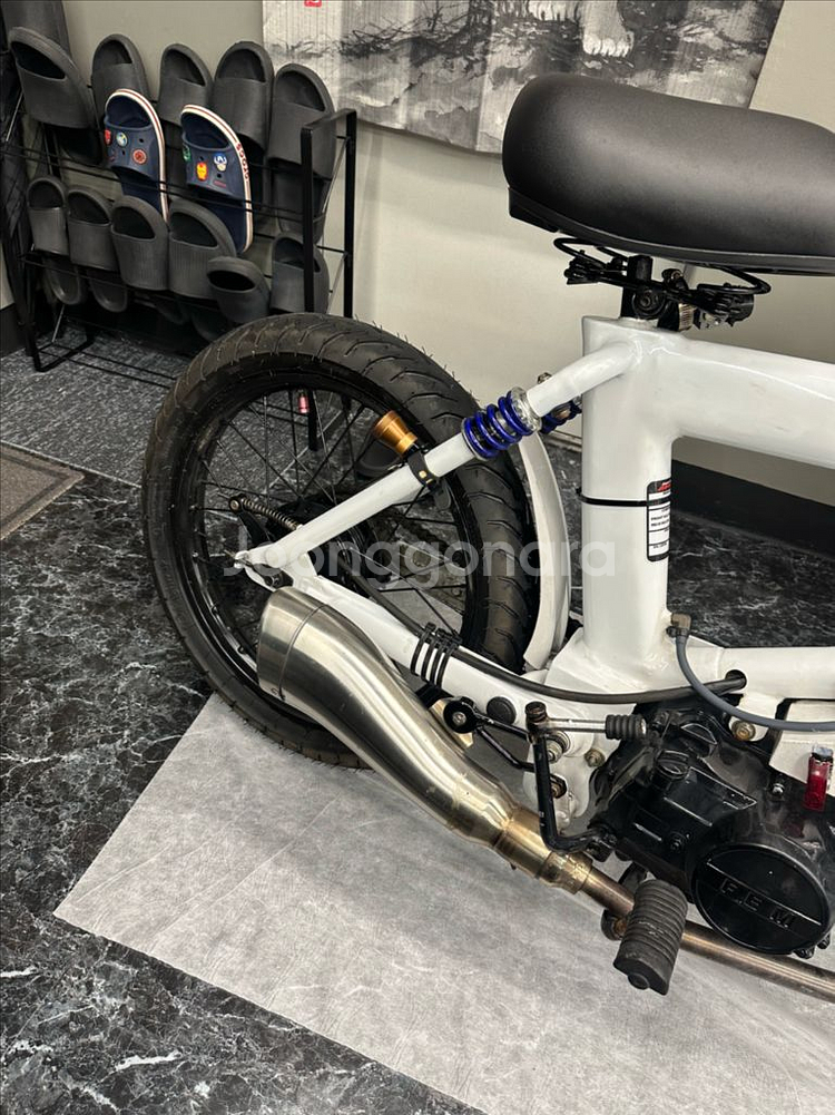 언더본 커스텀 오토바이--3