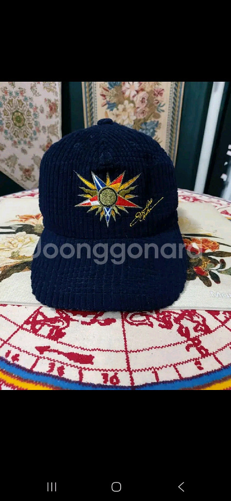 L 브리지스톤 코듀로이 골덴 모자--0