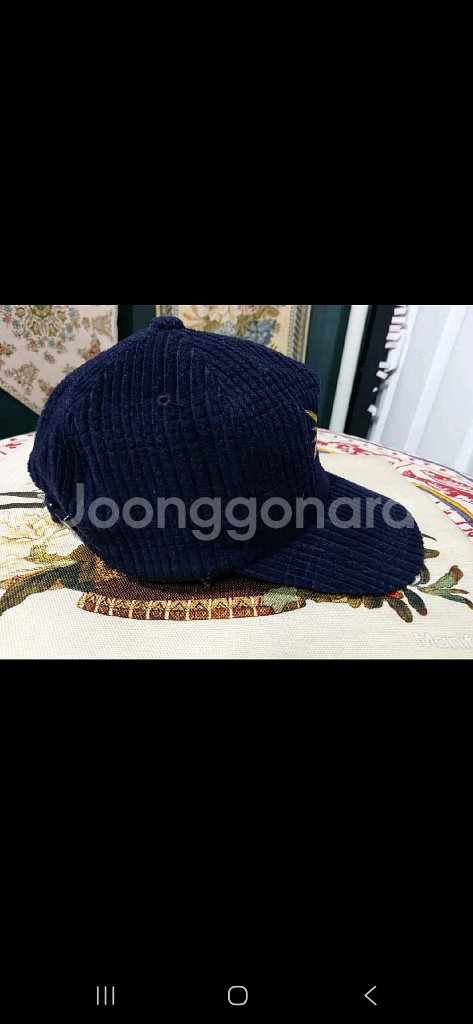 L 브리지스톤 코듀로이 골덴 모자--3