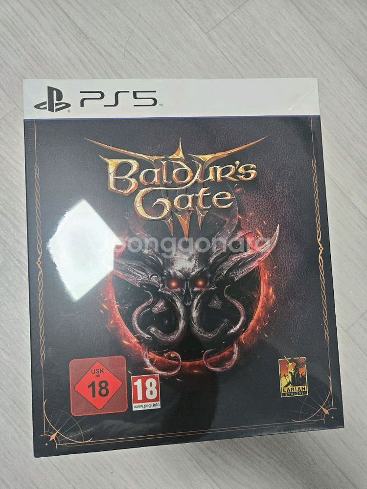 ps5 플스5 발더스게이트3 디럭스 미개봉 팝니다--0