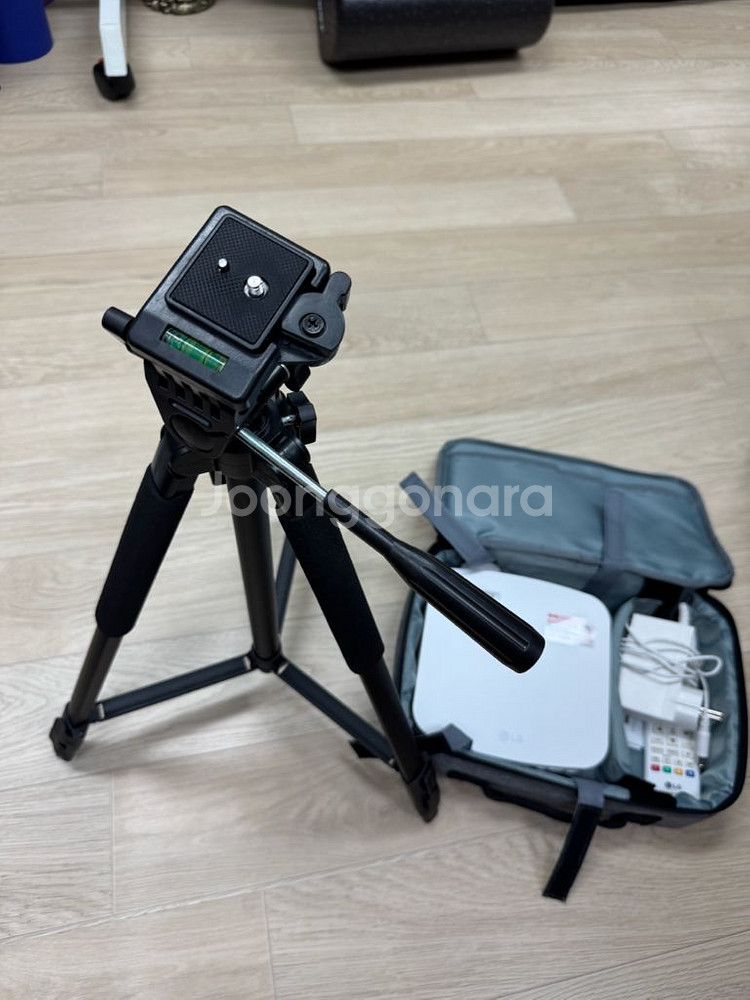 LG 시네빔 fhd pf50ks 삼각대 가방 풀세트--1