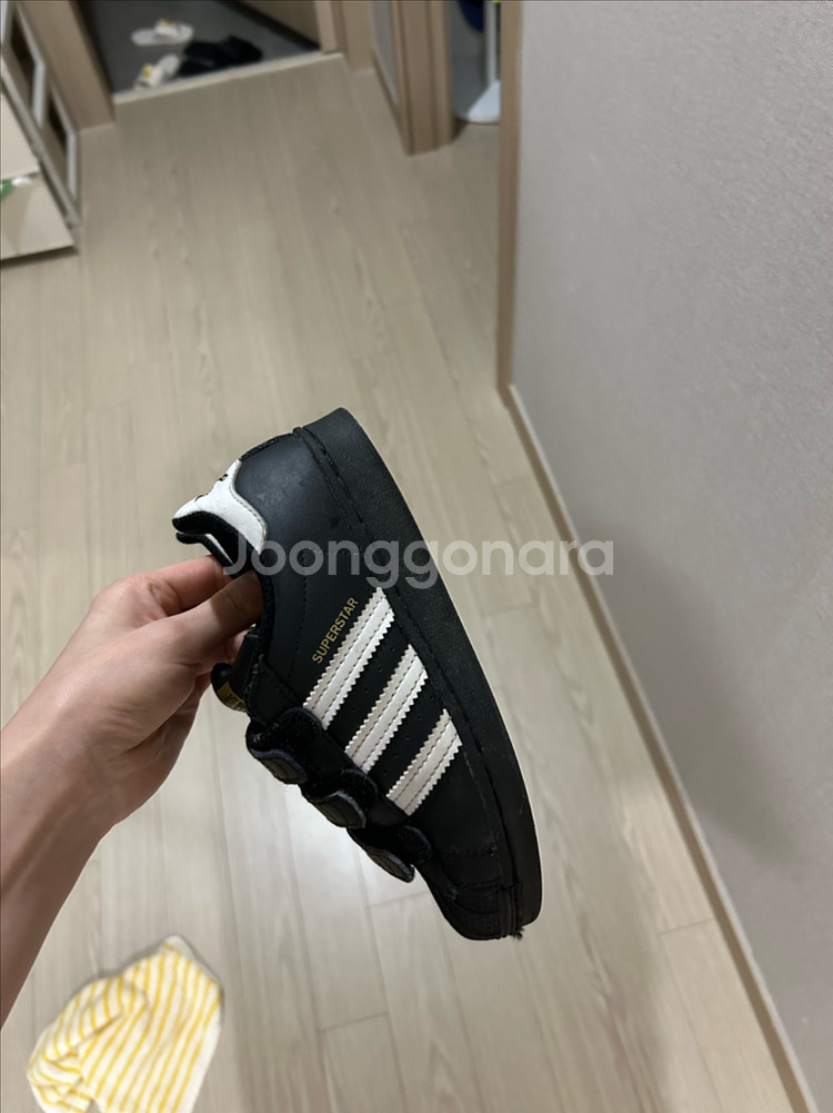 아디다스 키즈 슈퍼스타 블랙 뉴발란스 키즈 190--2