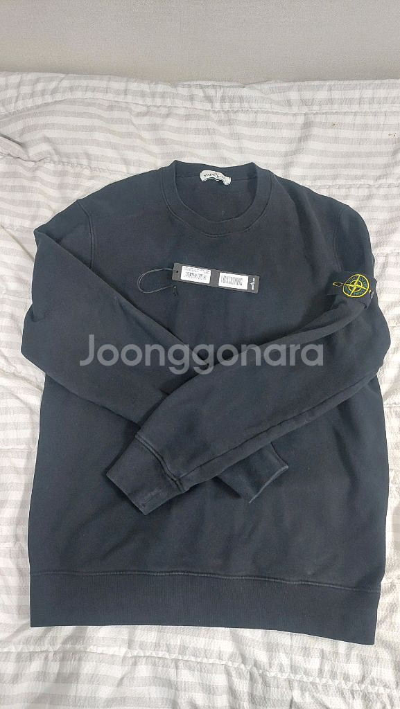 급쳐 스톤아일랜드 맨투맨 정품 XL 백화점판 싸게팔아요--0