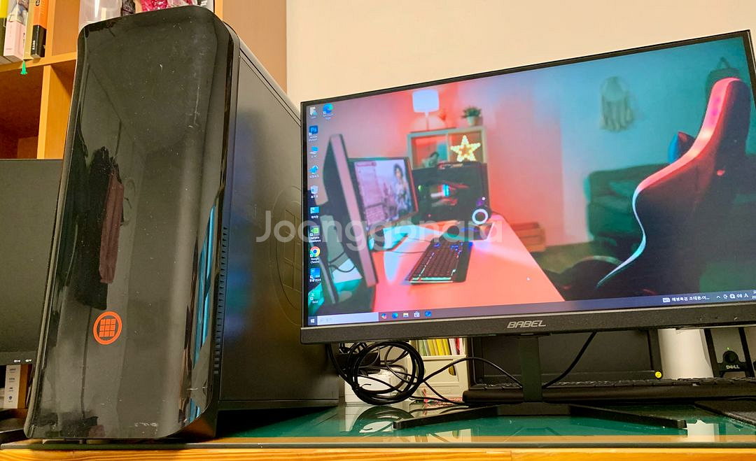 컴퓨터 i3 7세대 PC 데탑 본체 모니터 세트--0