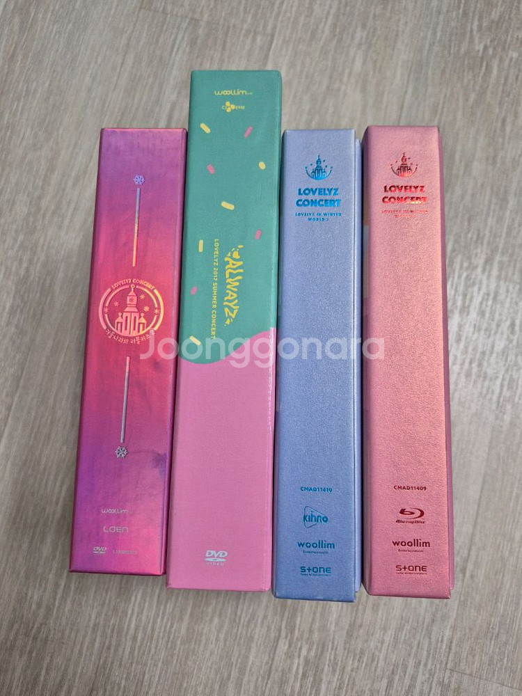 러블리즈 콘서트 DVD모음--0