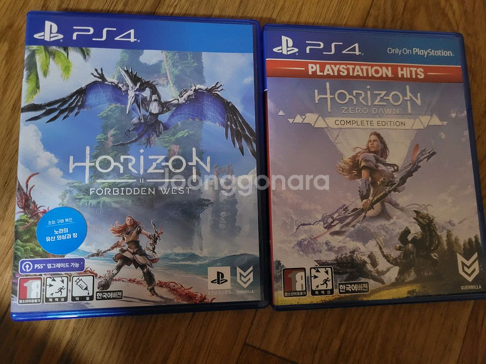 플스4 ps4 호라이즌제로던,호라이즌포비든웨스트일괄--0