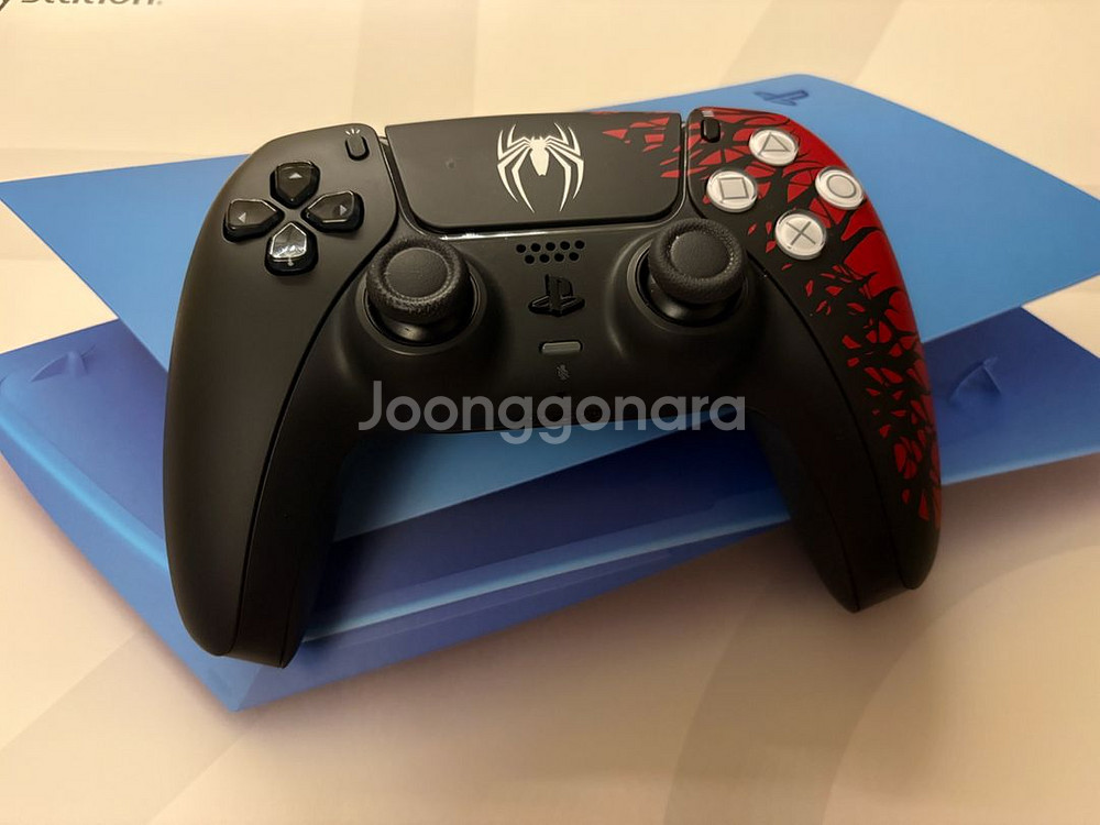 PS5 스파이더맨 커버 & 스파이더맨 듀얼센스--0