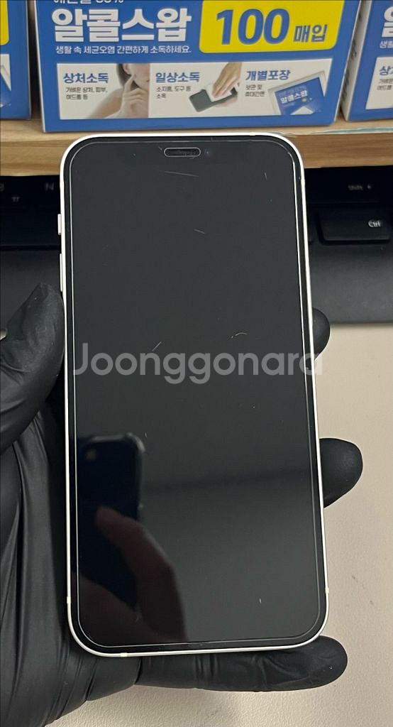 아이폰12미니 128G 화이트 S급!--0