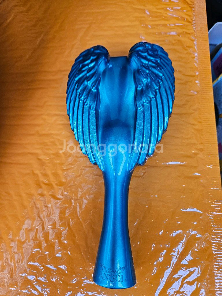 탱글엔젤 헤어 브러쉬 파란색 새상품--1