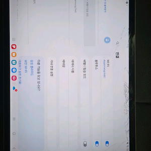 갤럭시탭 s7 fe 64g 와이파이 액정파손 sm-t7