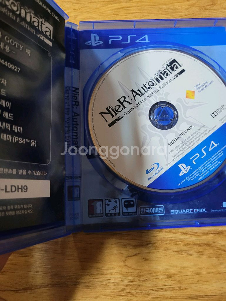 플스4 ps4 니어오토마타 요르하 팝니다--1