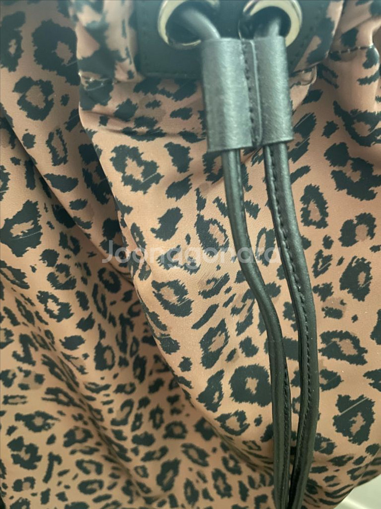 SYSTEM 레오파드 드로우백 브라운 판매해요--7