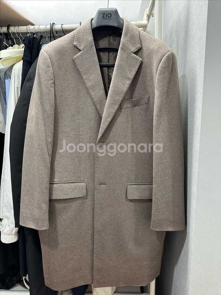 마에스트로 블루라운지 콜롬보 캐시미어 100 코트--6