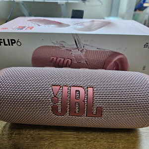 JBL Flip6 블루투스 스피커 핑크