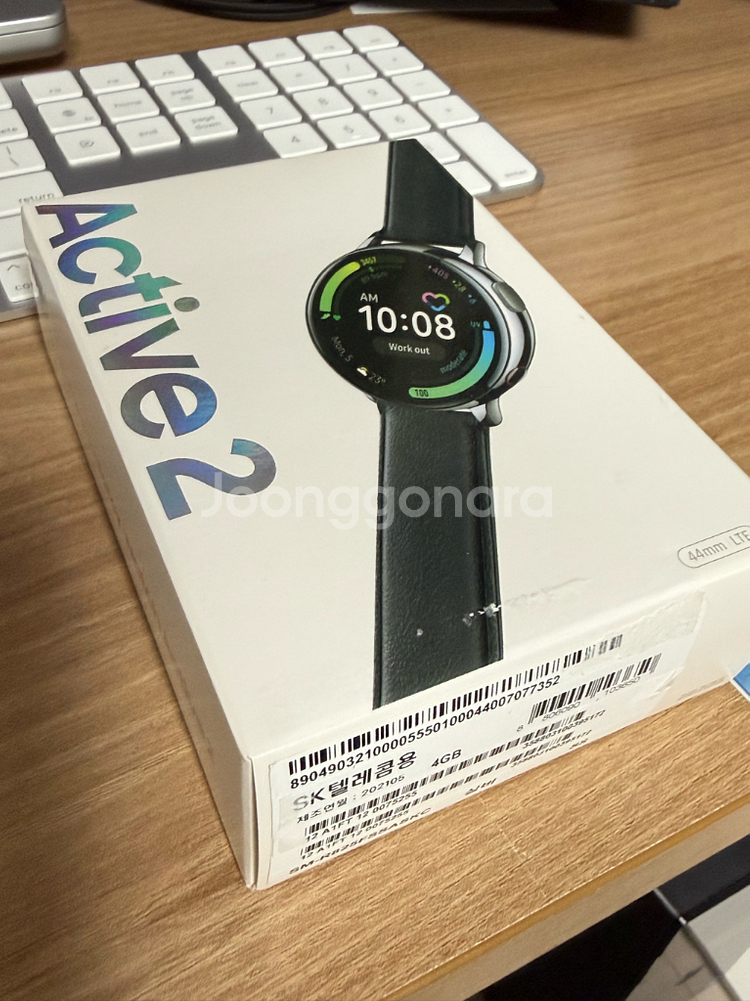 갤럭시 워치 액티브2 44mm LTE 실버--0