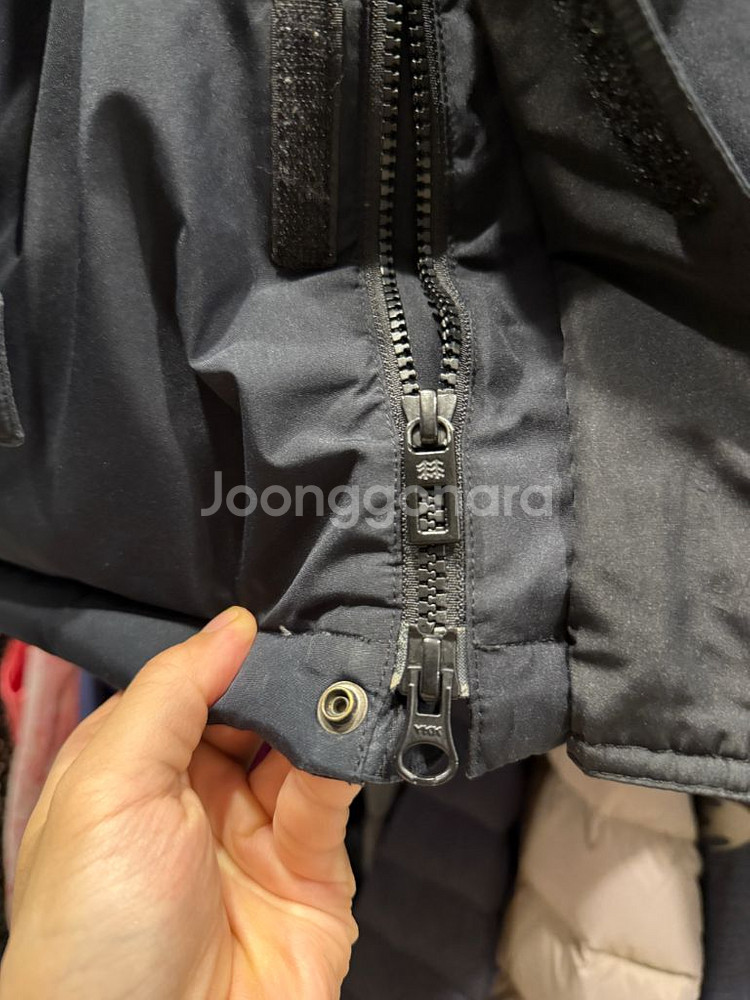 코오롱 구스다운 (거위털 패딩) 100 L 고어텍스자켓--8
