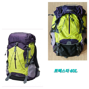 트렉스타배낭40L/레인카바유/등산배낭/트렉스타배낭