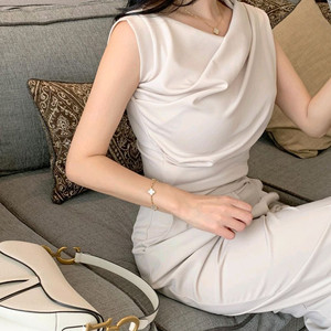 옆셔링 드레이프 나시 블라우스 원가