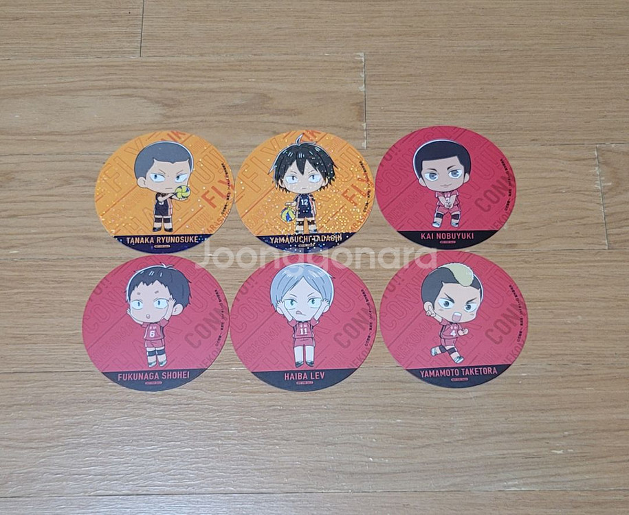 (일괄) 극장판 하이큐 애니메이트 카페 특전 코스터--0