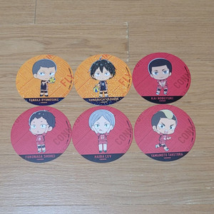 (일괄) 극장판 하이큐 애니메이트 카페 특전 코스터