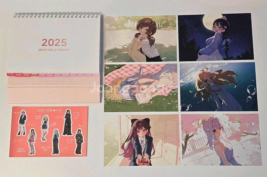 이세계아이돌 굿즈 (두찜,차세돌,마세돌,키보드) 전부--1